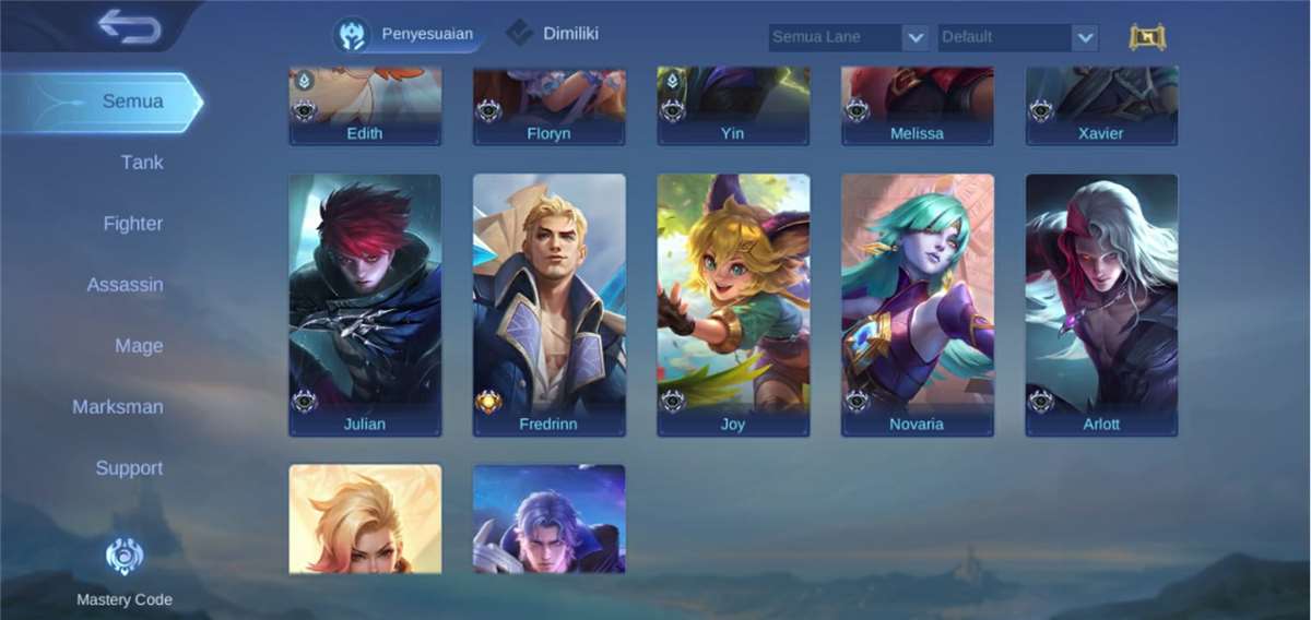 Akun Mobile Legend